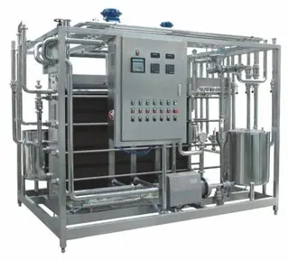 Plate Type HTST Milk Pasteurizer
