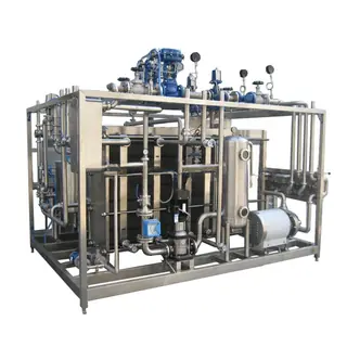 1000 L Automatic Plate Milk Pasteurizer